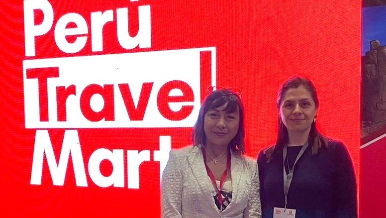 Claudia Ampuero de Via Club y Lorena Faúndez de Latam Chile