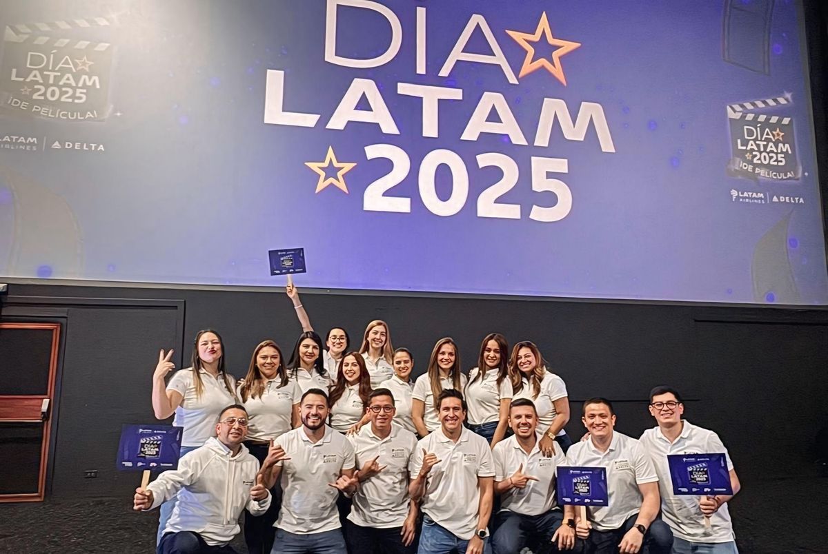 Equipo Latam Airlines Colombia.