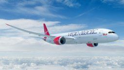 Uno de los Boeing B-787 Dreamliner de Virgin Atlantic, que acaba de renovar su acuerdo de distribución con Amadeus.