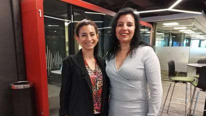 La &nbsp;gerente regional de Ventas Sudamérica de Viva Resorts by Wyndham, Viviana Cuomo, junto a la nueva representante para Chile y Perú, Deborah Ortiz.&nbsp;