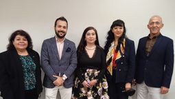 Confetur escogió a sus nuevas autoridades. En la foto: Arleth Sevilla, directora adjunta de Opesa; Hassan Boyraz, fundador Globalviajes TR; Brisa Amaya, actual presidenta de Confetur; Tere Hernández, presidenta electa de Confetur y Levent Ünal, cofundador Globalviajes TR.