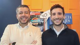 Enrique Mejía Ramírez, gerente de Ventas para Colombia, Ecuador y Guatemala de RIU Hotels & Resorts, y Pablo Fernández, director comercial del Cluster RIU Plaza Latam.