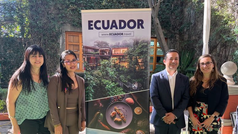 El Ministerio de Turismo de Ecuador presentó ante el trade en México las bondades de sus cuatro regiones: Amazonia, Andes, Costa del Pacífico y Galápagos.
