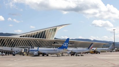El aeropuerto de Bilbao contará con una nueva jornada de huelga por parte de los empleados de la gestión de los fingers.