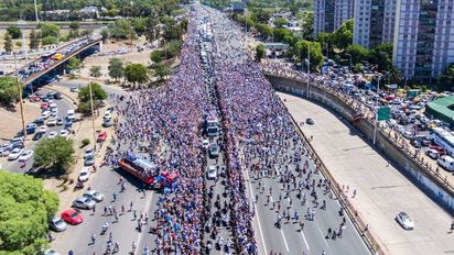Argentina: el país&nbsp;vivió una jornada histórica con más de 5 millones de personas que se movilizaron entusiastas por las calles de Buenos Aires y otras ciudades tras ganar su tercera Copa del Mundo.