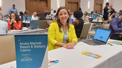Darysse Croes, ejecutiva de Ventas del Aruba Marriott Resort & Stellaris Casino, conversó en exclusiva con Ladevi y compartió información sobre este producto. &nbsp; &nbsp; &nbsp; &nbsp; &nbsp;