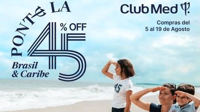 Club Med lanza ofertas imperdibles de hasta un 45% de descuento en sus resorts de Brasil y el Caribe
