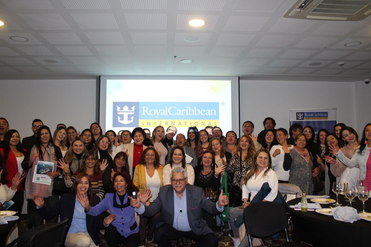 Caravana de promoción de Royal Caribbean por Medellín y Bogotá de Discover America Marketing.