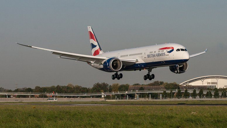 Uno de los Boeing B-787 que constituyen la columna vertebral de los vuelos de largo recorrido de British Airways.