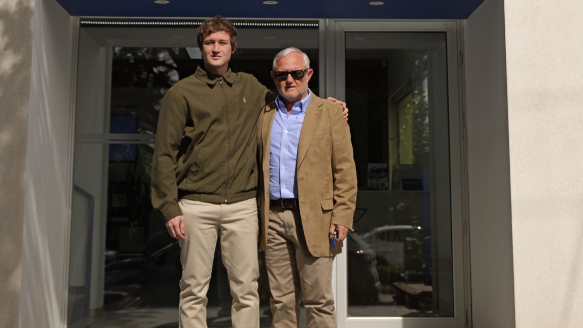 Nicolás Fernández Campbell y Leonardo Fernández Campbell, presidente de Solo Patagonia.