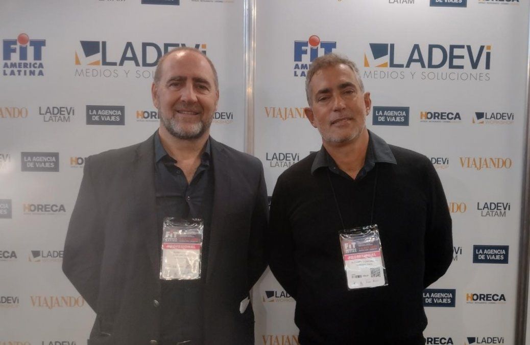 Rubén Faber y Guillermo Caporalini, gerente Interior y gerente de Sudameria.