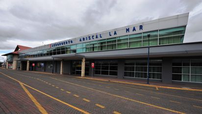 El aeropuerto de Cuenca suspenderá temporalmente sus operaciones debido a arreglos en su pista.