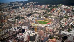Vista de La Carolina, sector que ha experimentado una una alta ocupación hotelera por los conciertos de Shakira. 