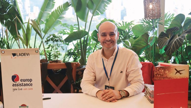 Jony Alejandro León, gerente comercial de Europ Assistance en el Ladevi Workshop Medellín.