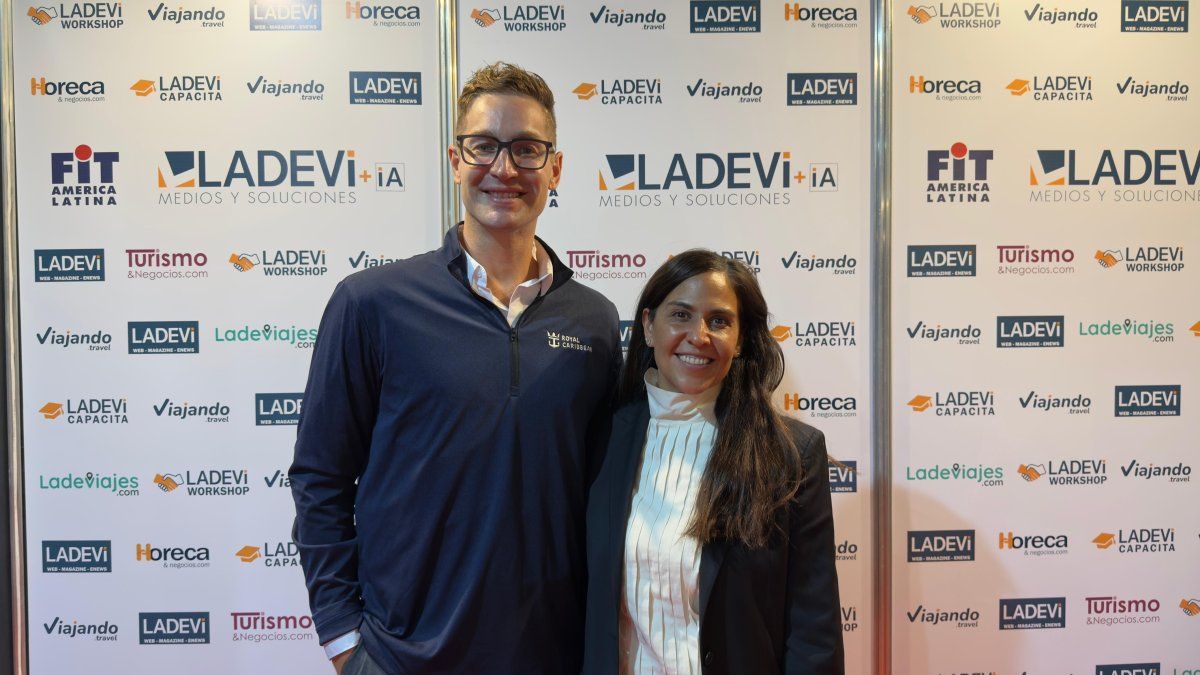 Royal Caribbean: Lucas Bueno e Itzel Valdés.