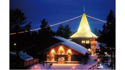 En el Santa Park (Laponia) el visitante puede adentrarse en la vida de Papá Noel.
