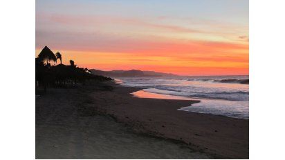 Los inigualabales atardeceres de Máncora.
