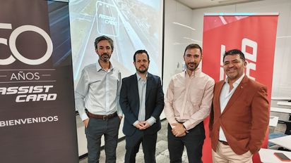 Equipo de Assist Card: Emmanuel Cafici, Juan Pablo Isla, Daniel Escolá y Pablo Gaete.&nbsp;