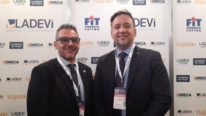Master Group: Agostino Macrì (operativo de Ventas) y Salvatore Gioiosa (director de Ventas) estuvieron presentes en FIT 2022.