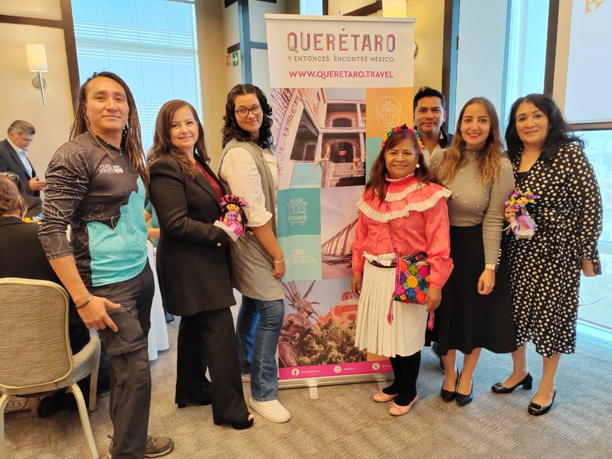 Prestadores de servicios turísticos de Querétaro visitaron Ciudad de México para afianzar las relaciones comerciales con agencias de viajes.