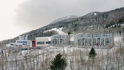 El nuevo Club Med Quebec Charlevoix&nbsp;ofrece acceso directo a las pistas de esquí.
