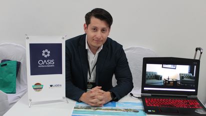 Diego Fonseca, comercial Colombia de Oasis Hotels & Resorts.