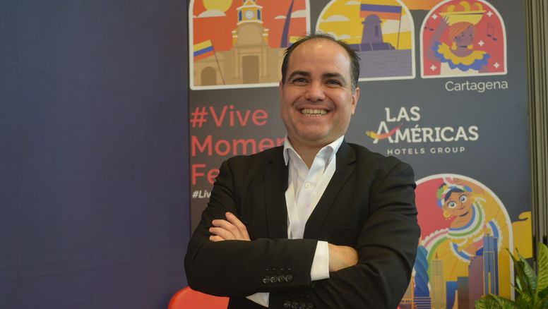 Juan Fernando Gómez, vicepresidente comercial del Grupo Hotelero Las Américas.