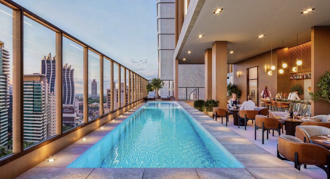 Minor Hotels: elnuevo NH Collection estará integrado en un complejo de más de 70 pisos, lo quelo convertirá en el edificio más alto de Asunción y el cuarto más alto deSudamérica.