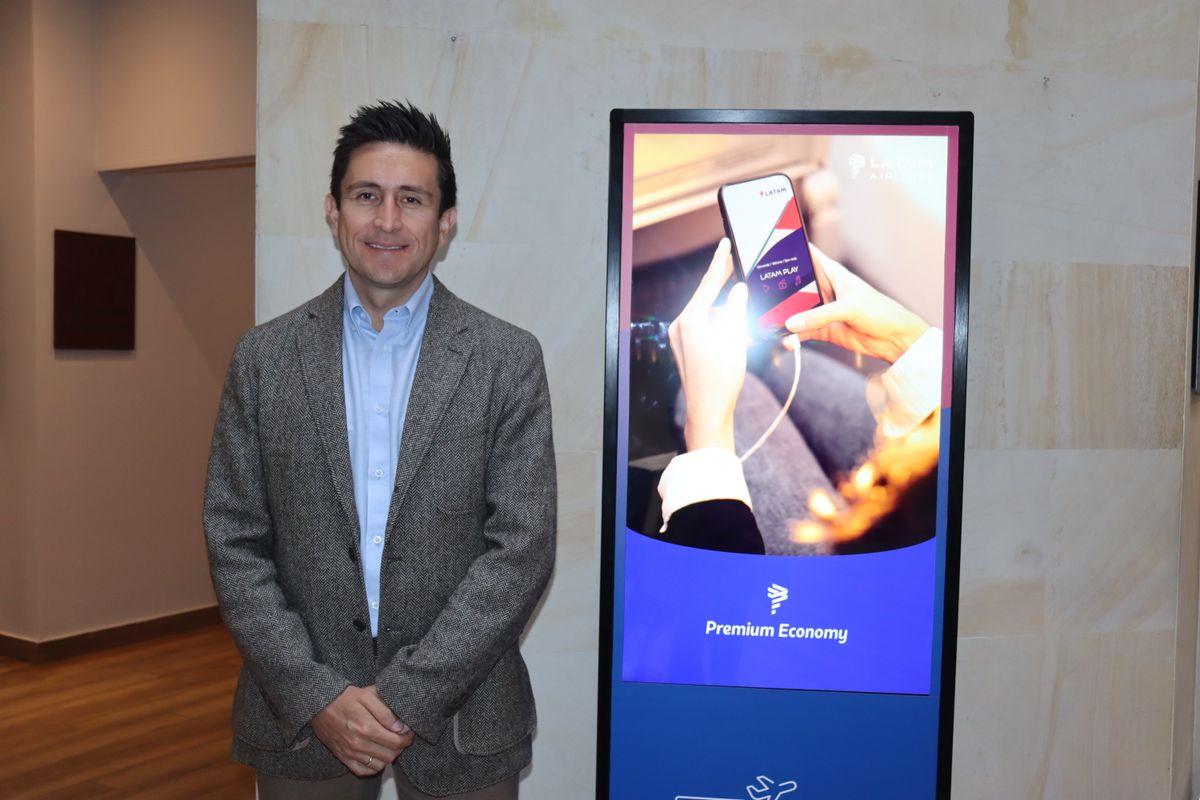 Camilo Prieto, gerente nacional de Ventas de Latam Airlines Colombia.