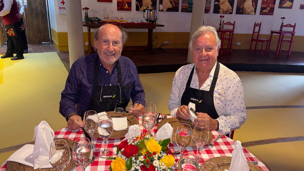 Invitados al evento de Iberia en Finca Yaruquí.