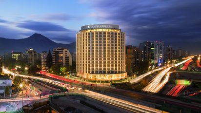El Double Tree by Hilton Vitacura fue uno de los hoteles destacados dentro de la cadena a nivel mundial y el único que recibió el galardon por servicios&nbsp; en Latinoamérica.