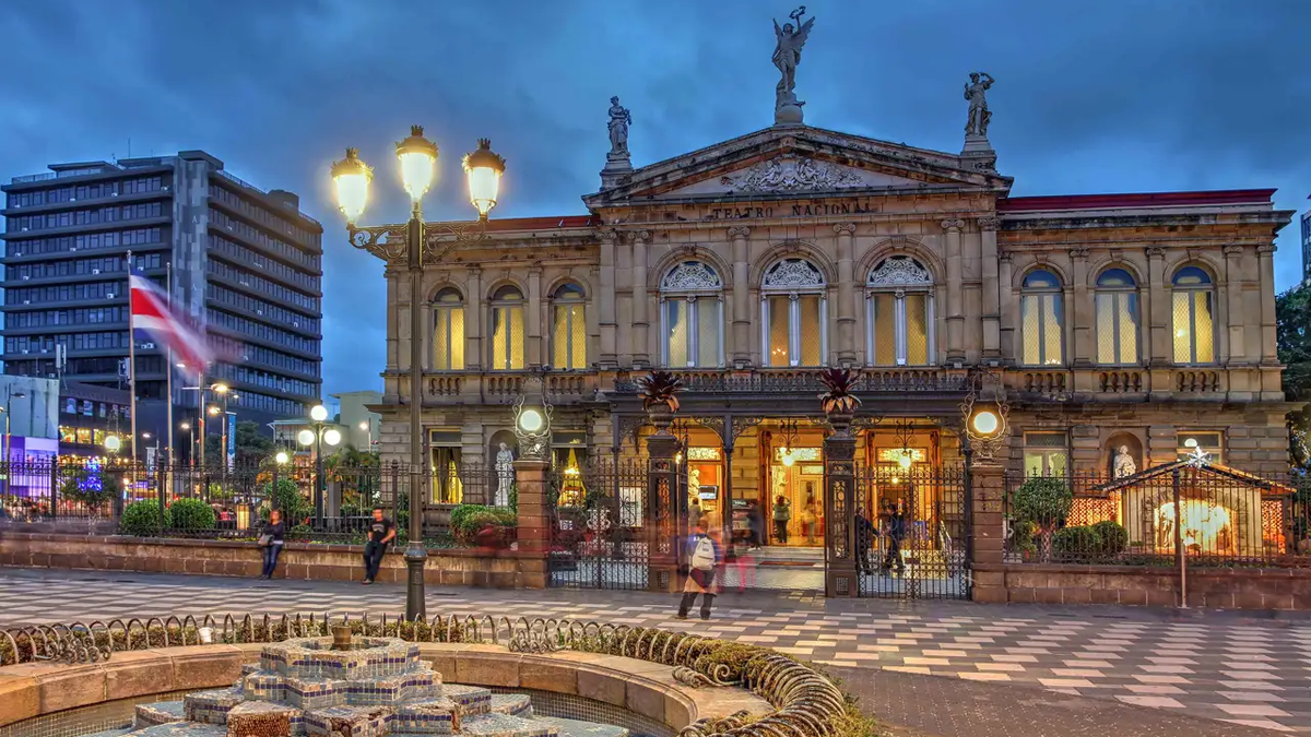 San José es una de las capitales más bellas de Centroamérica.