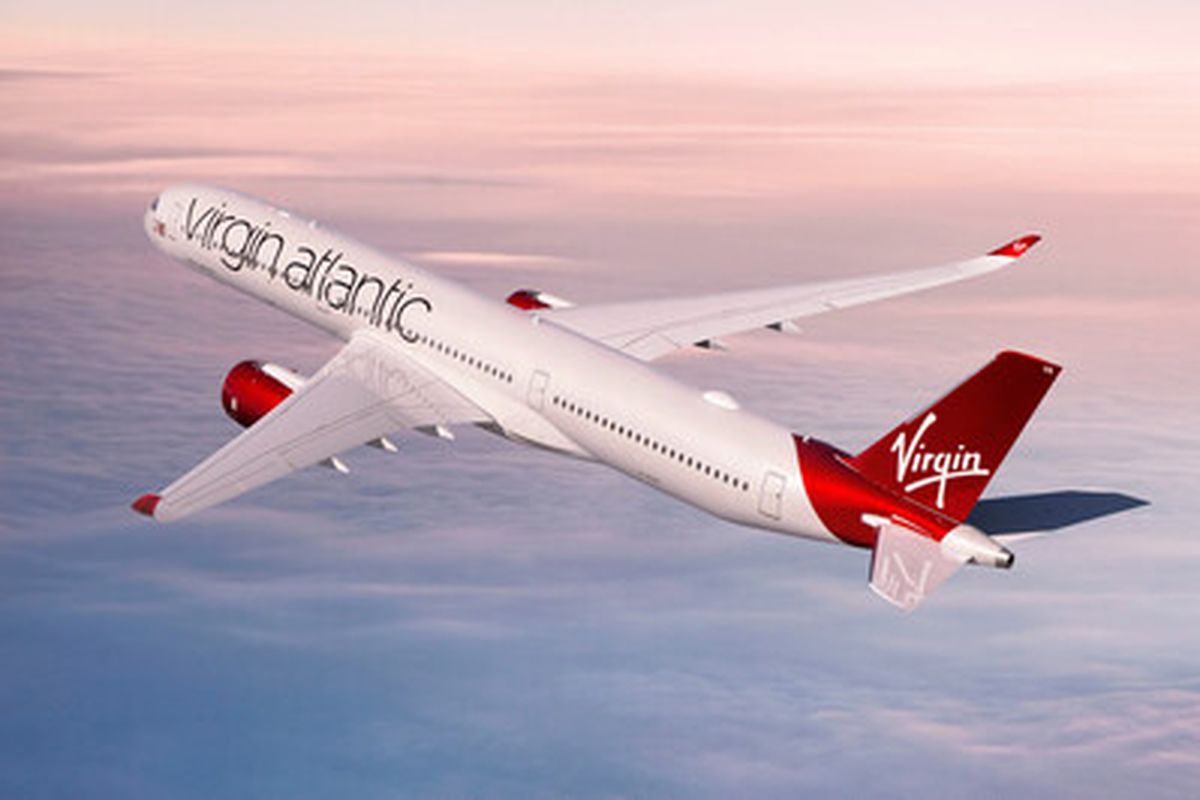 Airbus A350 de Virgin Atlantic, aerolínea que se incorporó oficialmente a SkyTeam en marzo de 2023.