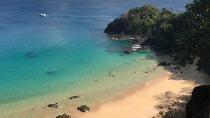 Playas vírgenes, algunas de difícil acceso, son algunas de las postales de Fernando de Noronha.