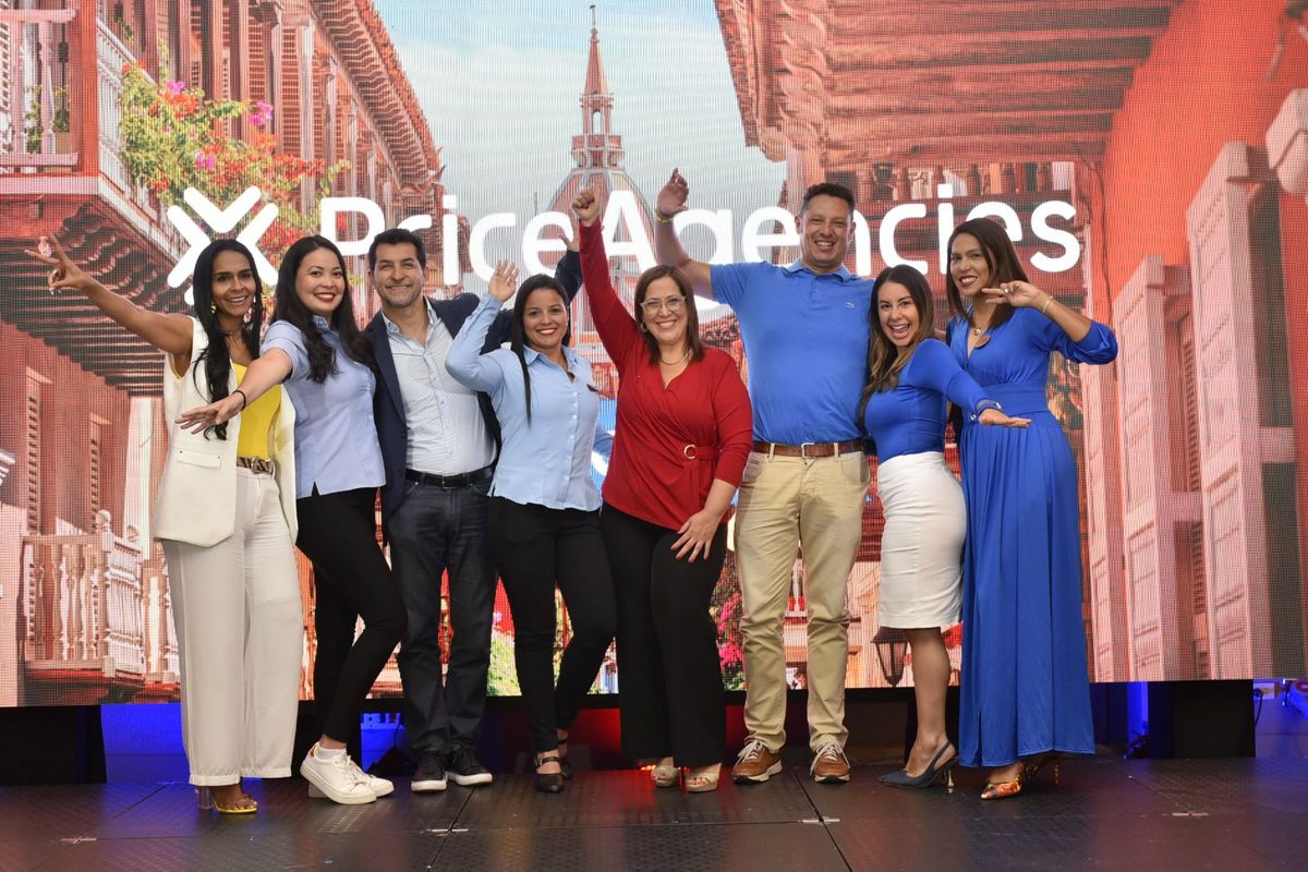 Equipo de PriceAgencies y sus patrocinadores en Cali.