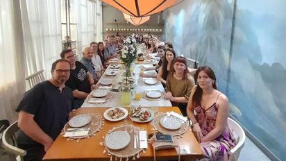 El equipo de trabajo de Vietur celebró un almuerzo para despedir el año.