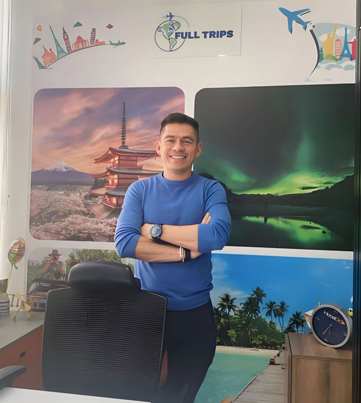 Germán Barajas, gerente general de Full Trips.