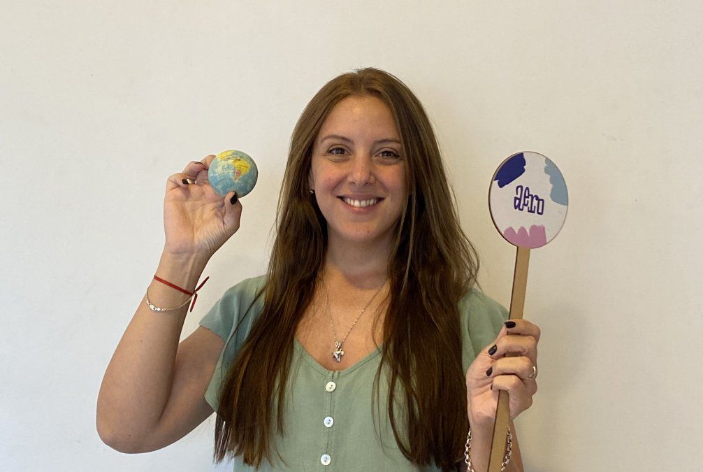 Yanina Rigazio, promotora comercial de Aero en Córdoba.