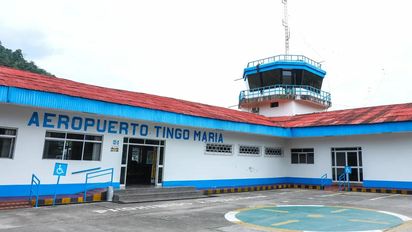 Corpac cerrará el aeropuerto de Tingo María por mantenimiento.