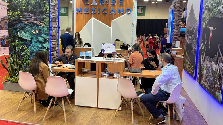El Caribe Mexicano promocinó sus destinos turísticos para eventos, congresos, convenciones, viajes de incentivo y bodas en el evento IBTM Americas 2022.&nbsp; &nbsp;