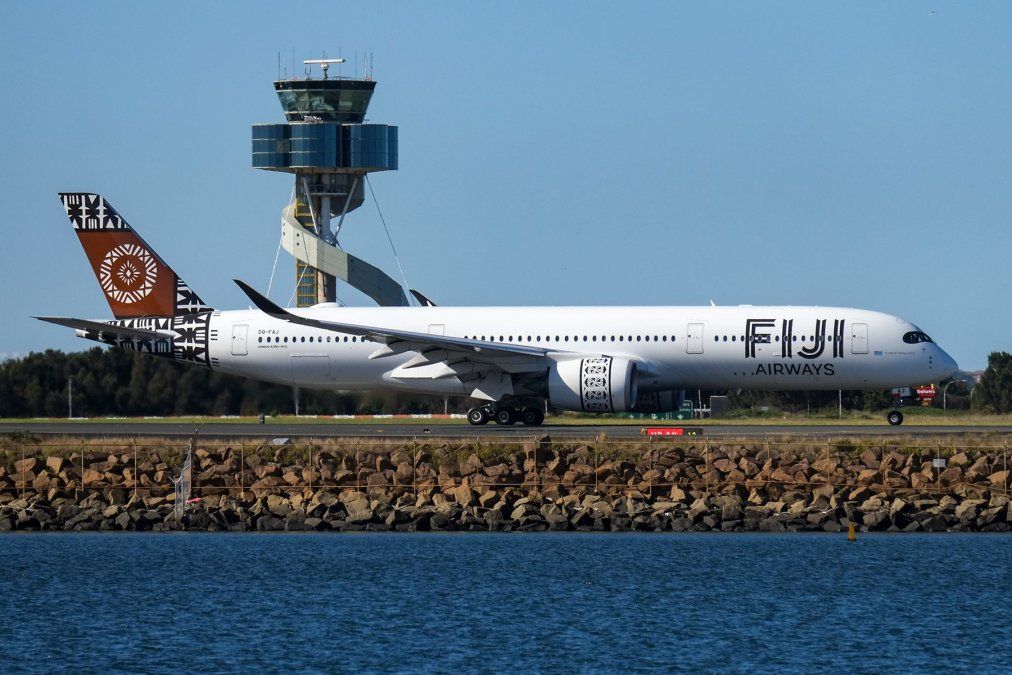 Uno de los Airbus A350 de Fiji Airways Uno de los Airbus A350 de Fiji Airways