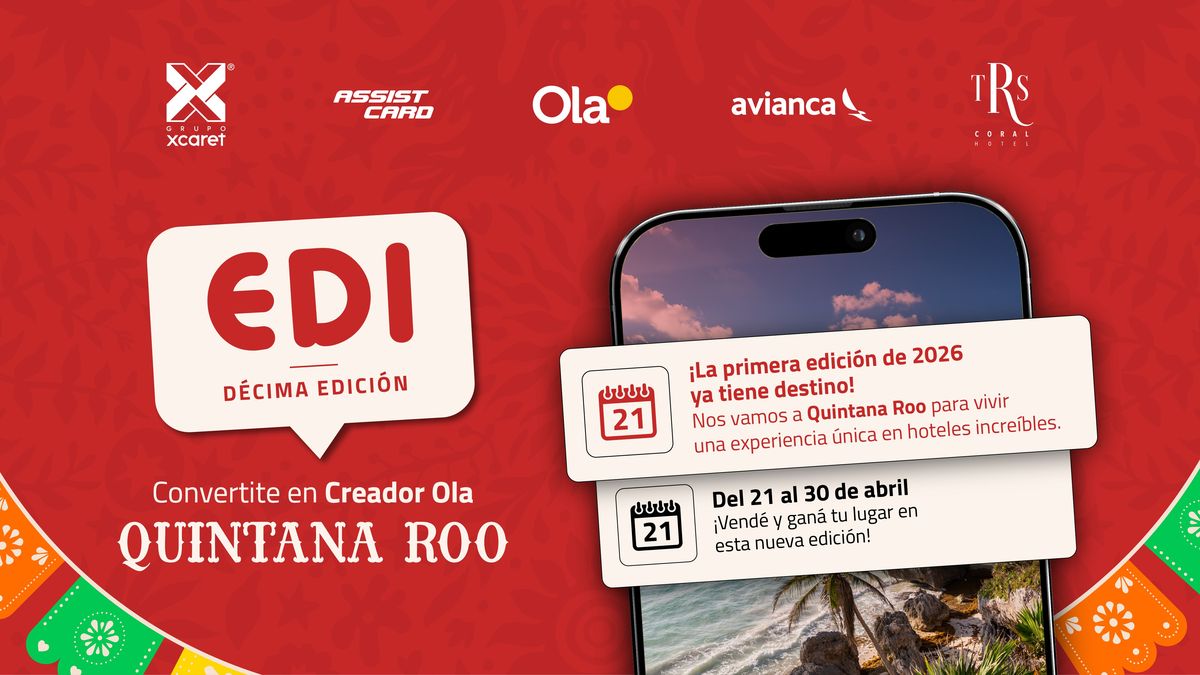 Ola: hasta el 30 de abril está vigente de programa de incentivo de ventas para agencias.