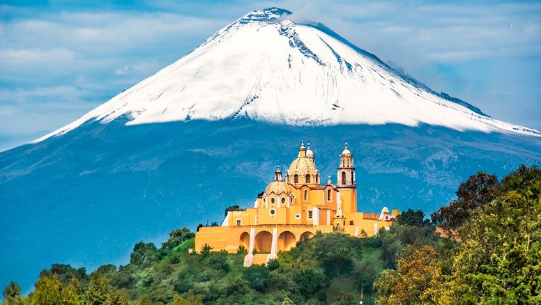 &nbsp; Puebla está ubicada estratégicamente en el centro de México.