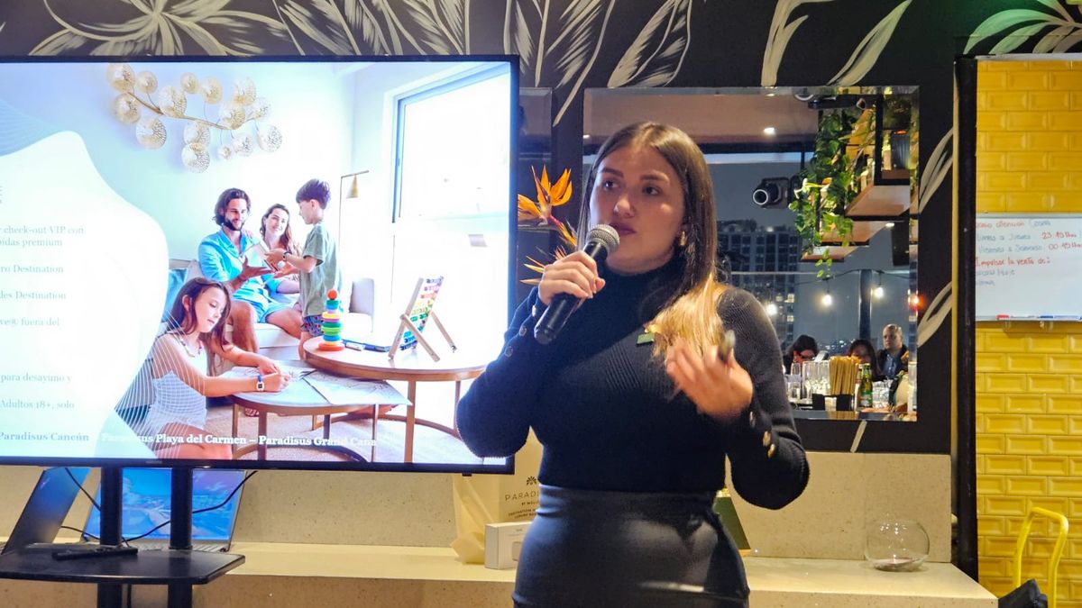 Catalina Londoño exhibió toda la oferta comercial de Paradisus.