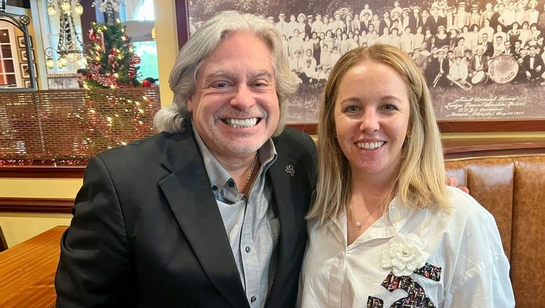 Santiago Corrada, CEO de Visit Tampa Bay; junto a Stefanie Zinke, Director Global Sales & certified PDM de Visit Tampa Bay.