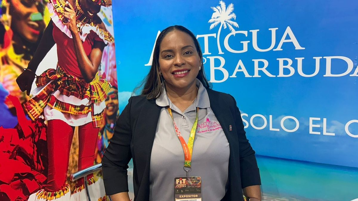 Charmaine Browne-Spencer, directora de la Autoridad de Turismo de Antigua y Barbuda para América Latina y el Caribe.