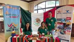 El equipo de Mexyec, incluida Érika Rodríguez, gerenta general, busca captar al mercado ecuatoriano.