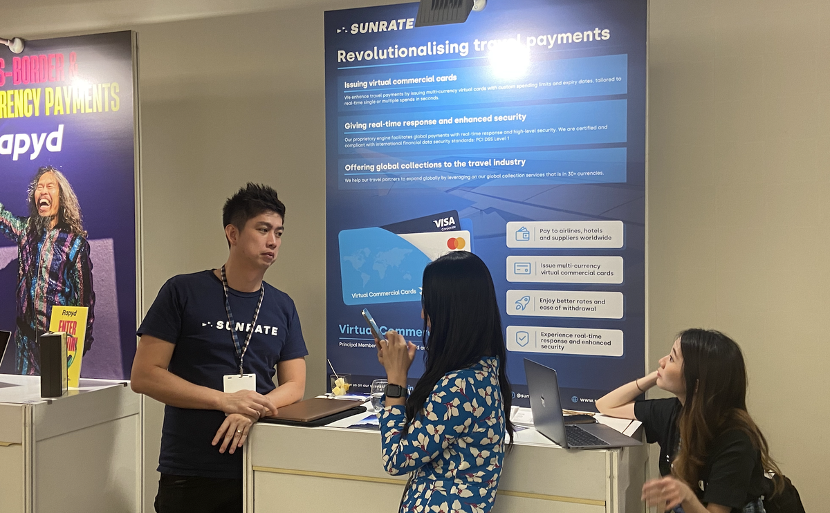 Stand de Sunrate en Phocuswright 2023