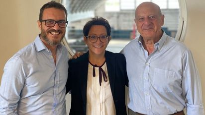 Cambios en Carrani Tours: Roberto Pannozzo, Chiara Gigliotti y Paolo Delfini.