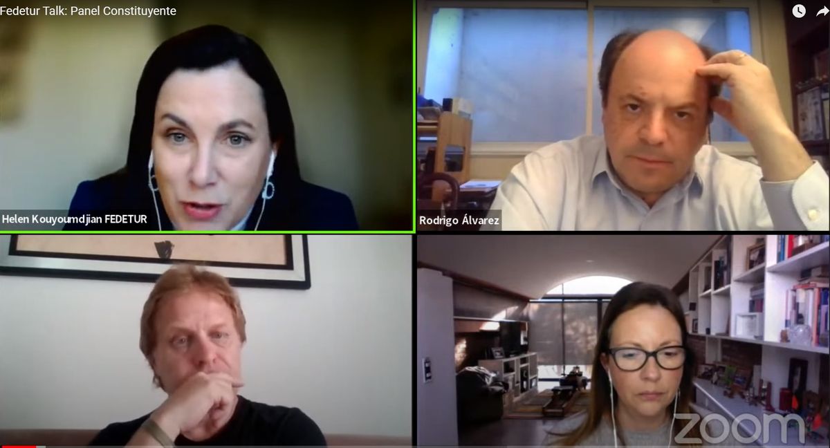 Un panel invitado por Fedetur dio diferentes posturas frente a la propuesta de Constitución. 